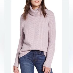 Madewell Mercer Turtleneck Sweater in Coziest Yarn extra small